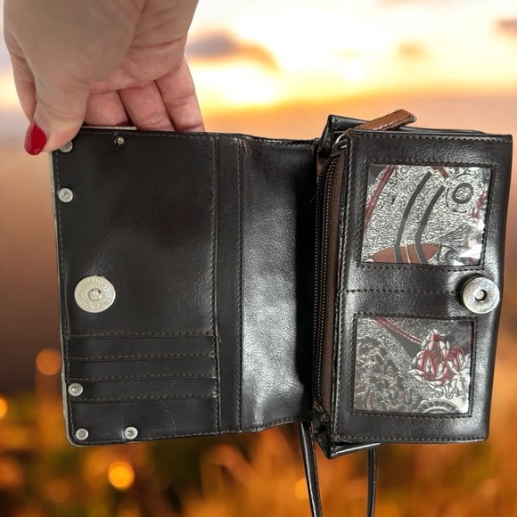 Brighton Small Wallet Purse bag with strap EUC - Picture 4 of 17